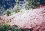 オールドモシでの土砂崩れ