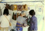 イベントで販売されているカンガバッグ